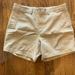 Lands End Khaki Shorts